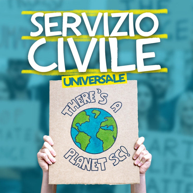 Immagine di copertina per SERVIZIO CIVILE UNIVERSALE - SCADENZA BANDO PROROGATA AL 20 FEBBRAIO